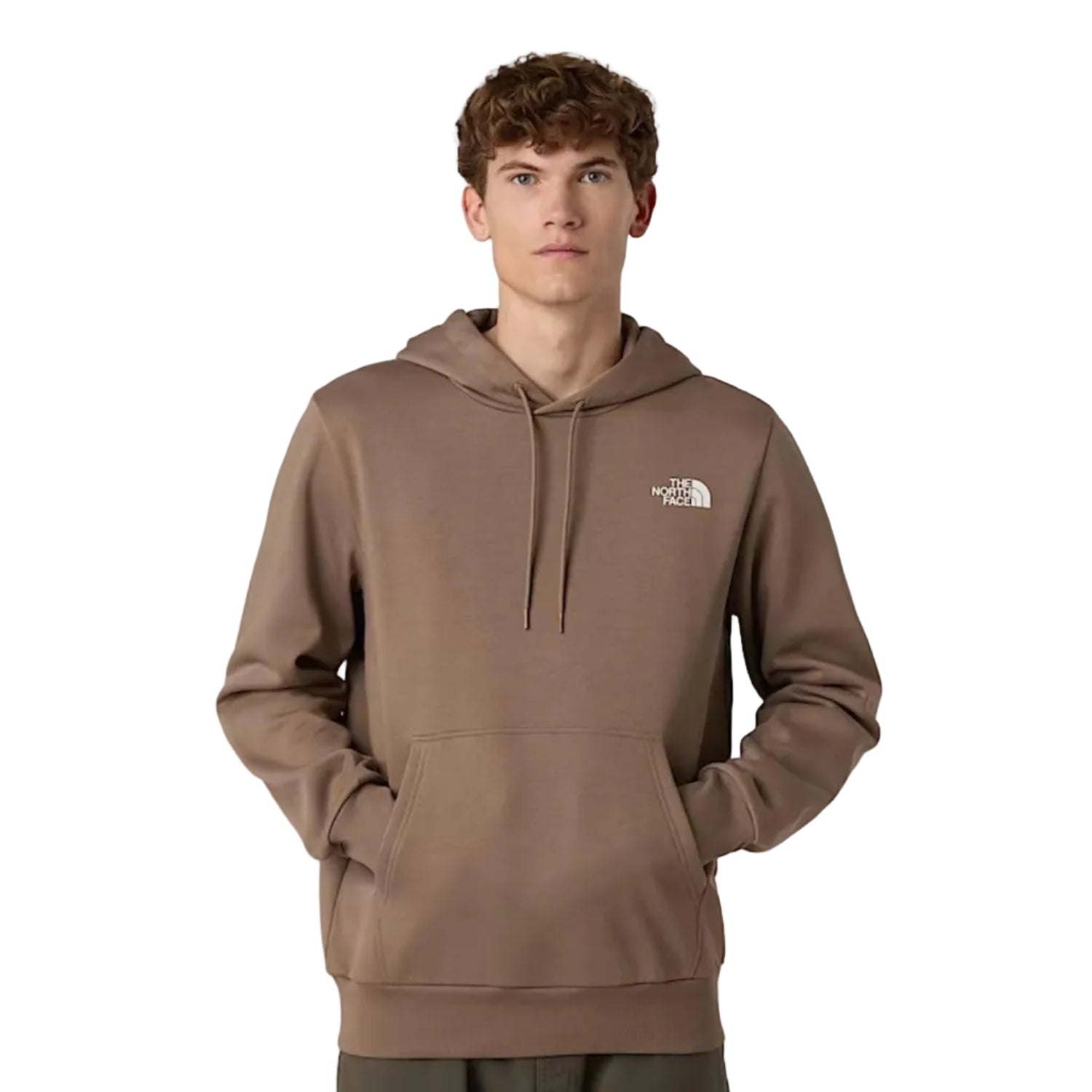 THE NORTH FACE FELPA CON CAP BROWN