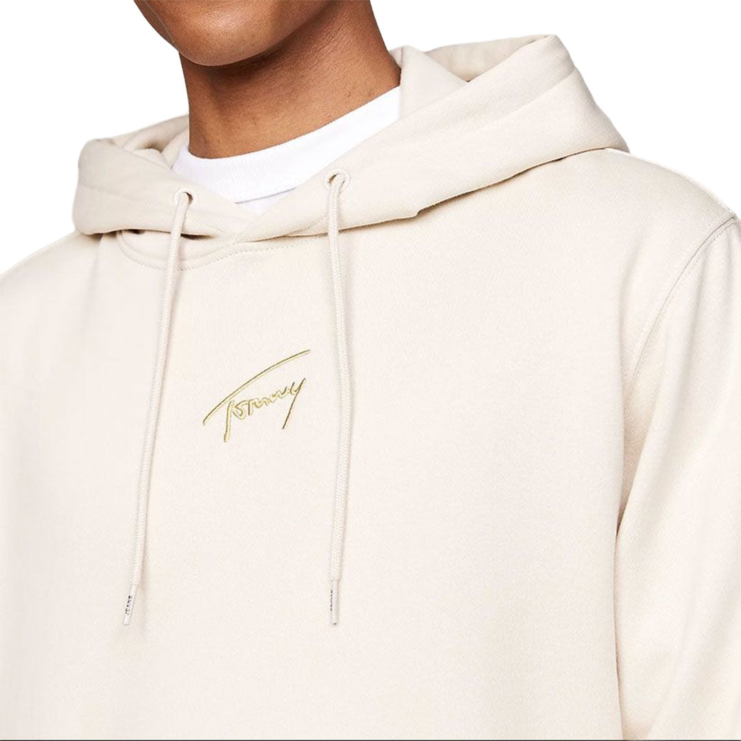 Tommy Jeans Gold Signature Hoodie Felpa