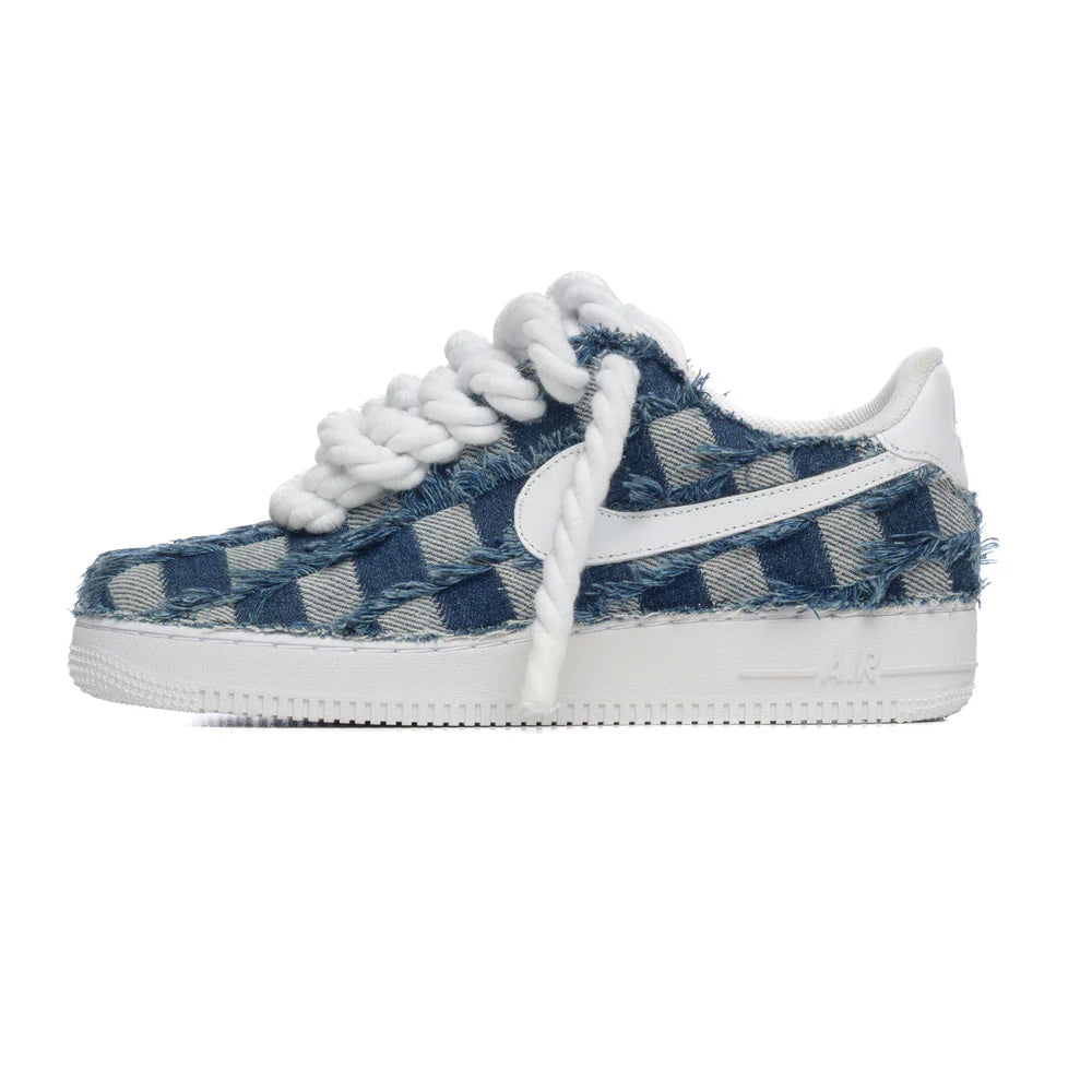 NIKE AIR FORCE ROPE DENIM MOOD 2