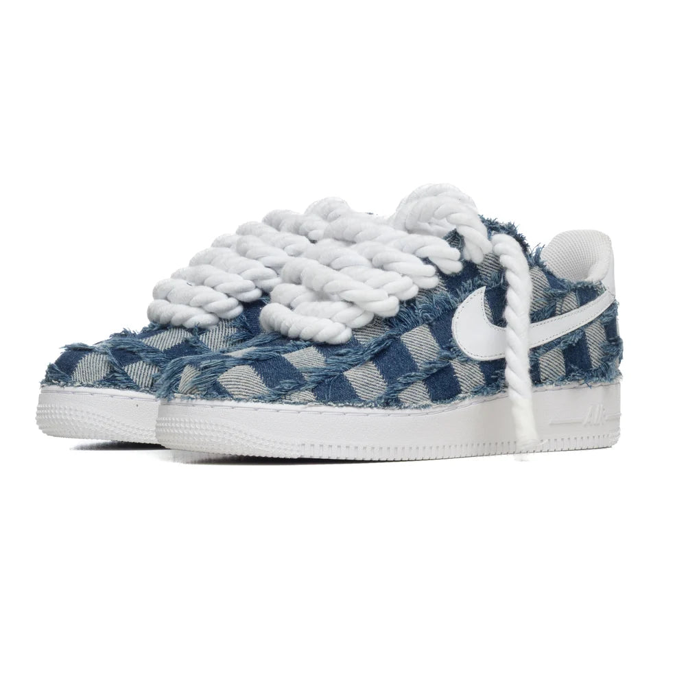 NIKE AIR FORCE ROPE DENIM MOOD 2