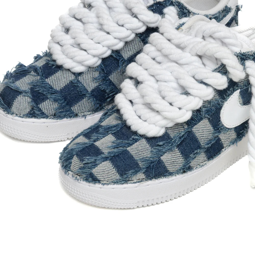 NIKE AIR FORCE ROPE DENIM MOOD 2