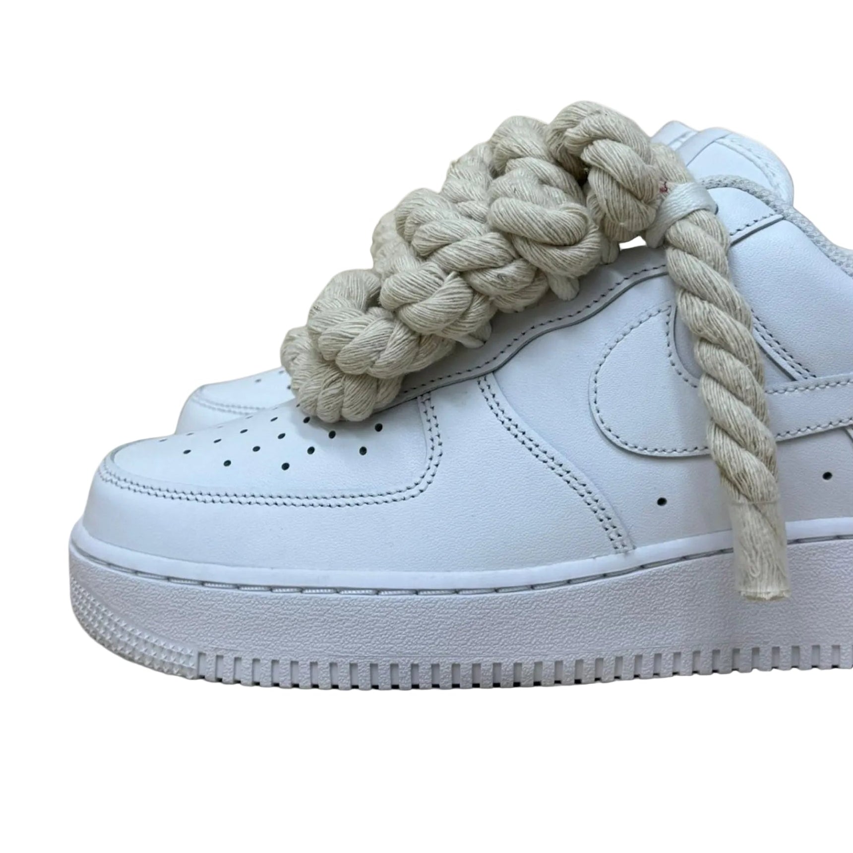 Nike Air Force 1 Rope laces beige