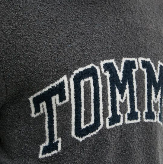 Tommy Jeans Slim Boucle Varsity Sweater Maglione