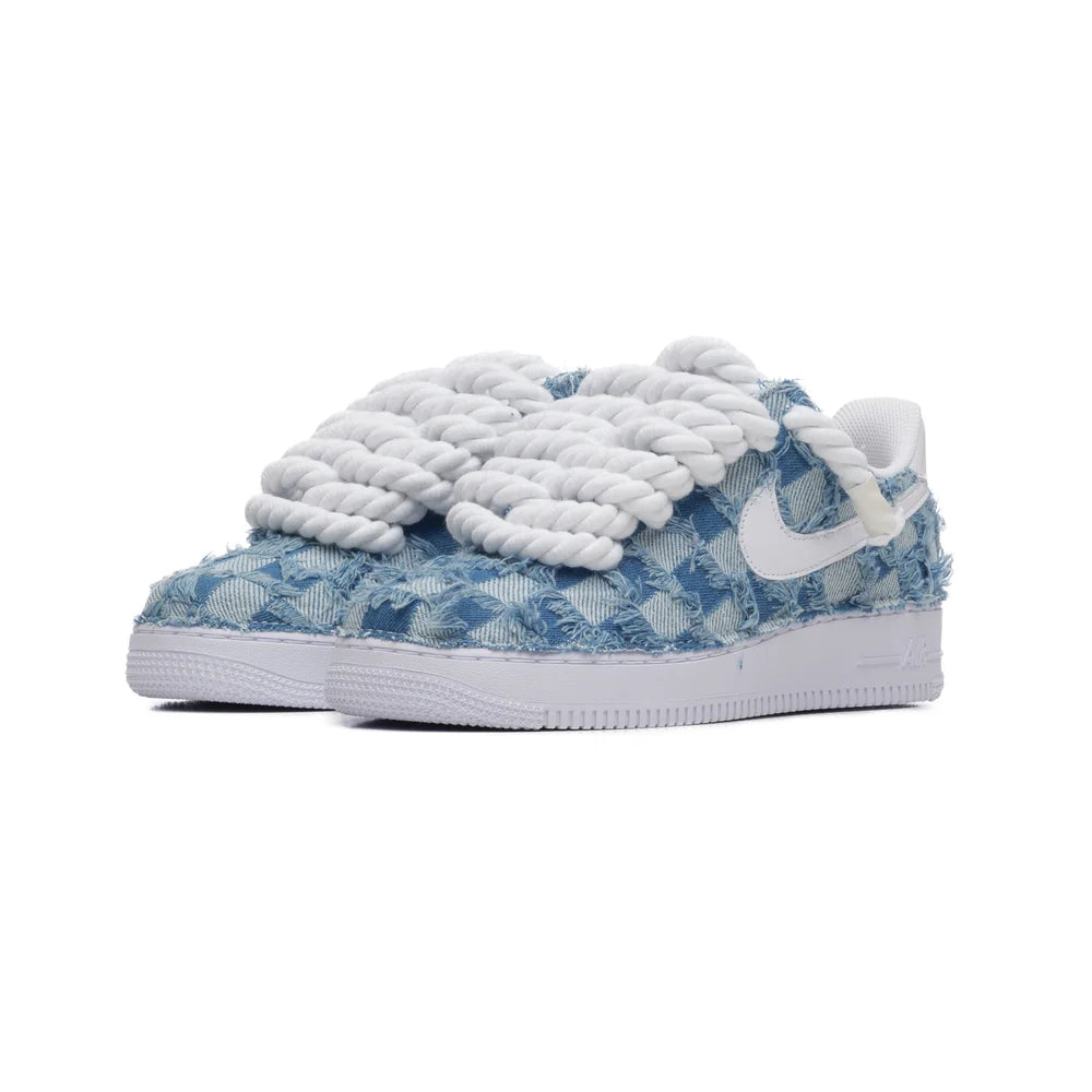 NIKE AIR FORCE ROPE DENIM MOOD 3