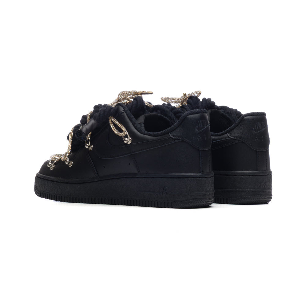 NIKE AIR FORCE ROPE TRIPLE SWAROVKI GOLD