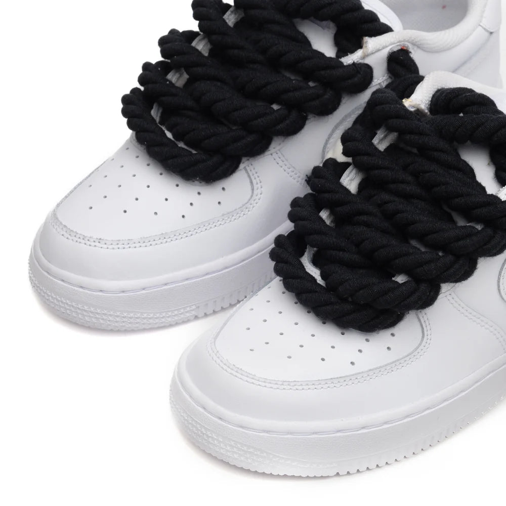 NIKE AIR FORCE ROPE LACES NERA