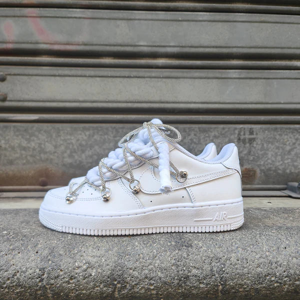 NIKE AIR FORCE ROPE LACES SWAROVSKI CRISTAL