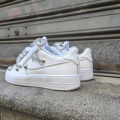NIKE AIR FORCE ROPE LACES SWAROVSKI CRISTAL