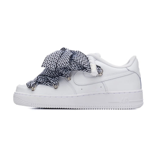 NIKE AIR FORCE ROPE LACES TRIPLE MOOD LANVIN BLACK