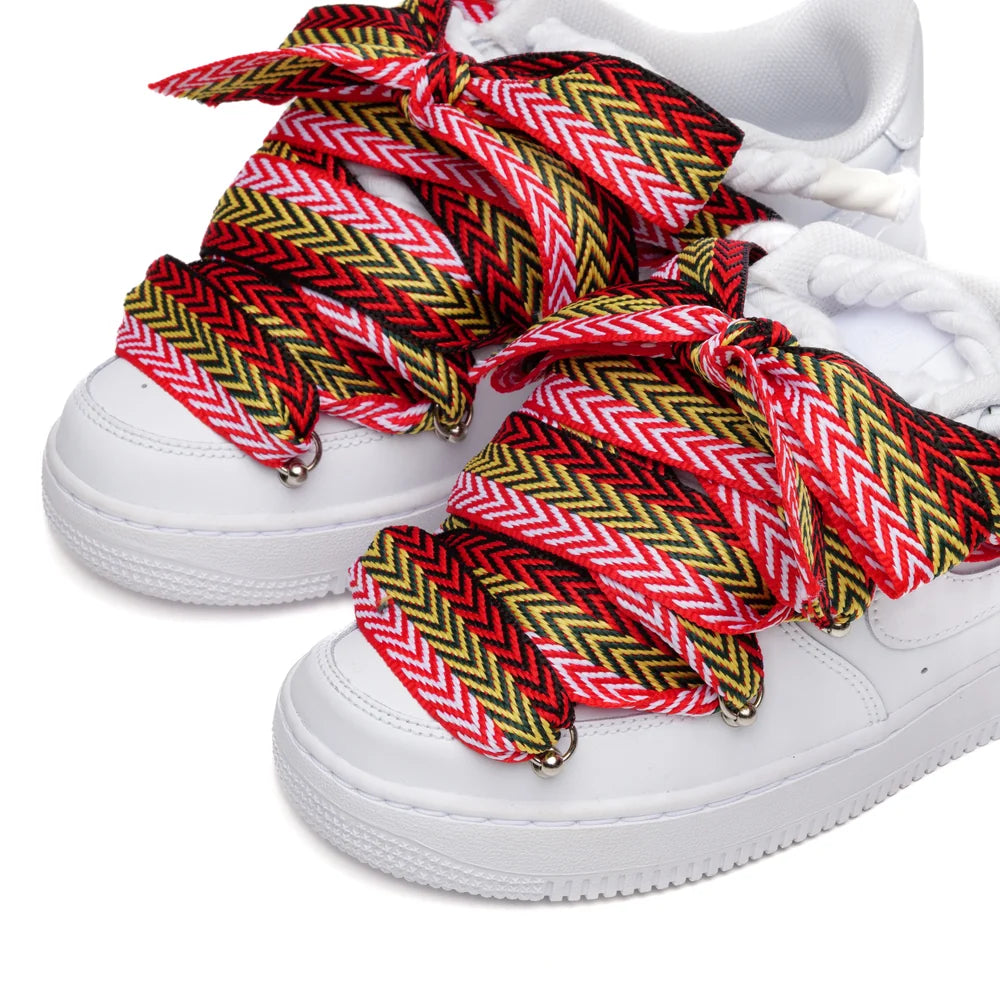 NIKE AIR FORCE ROPE TRIPLE MOOD LANVIN RED