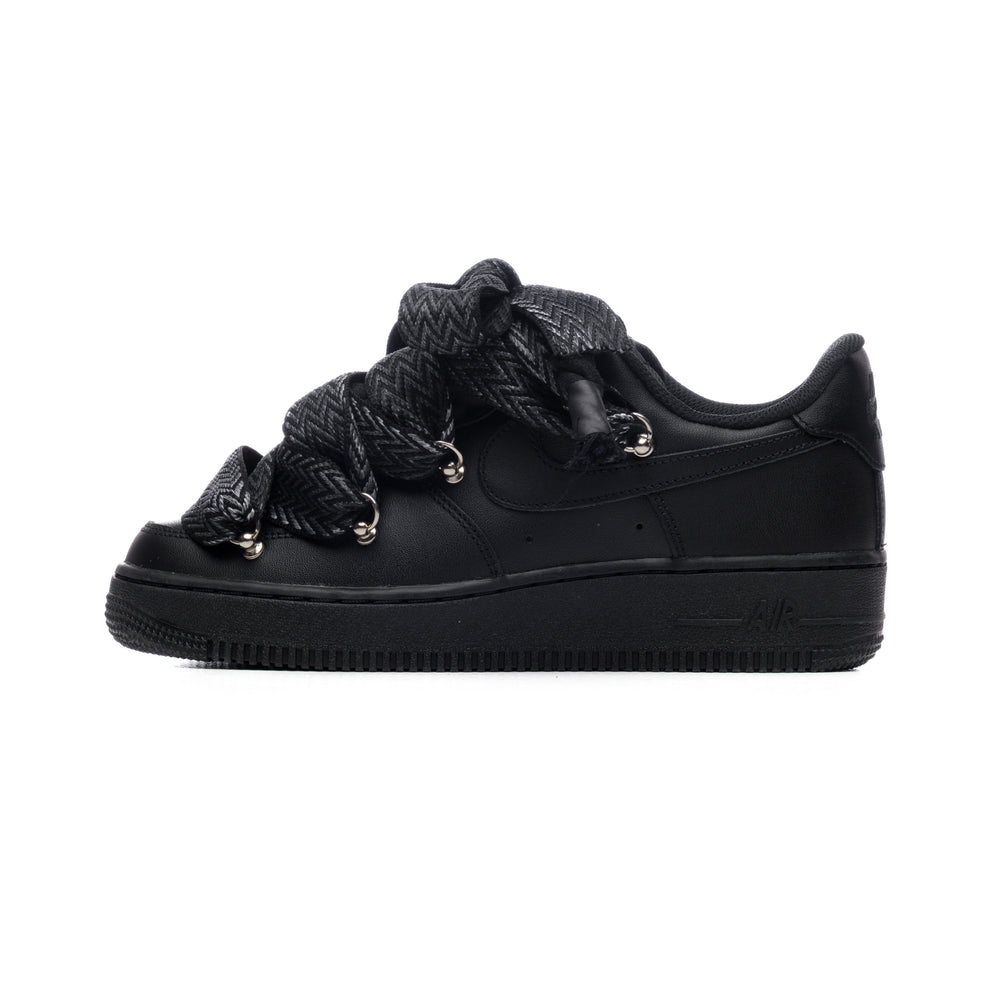 NIKE AIR FORCE ROPE LACES BLACK MAMBA