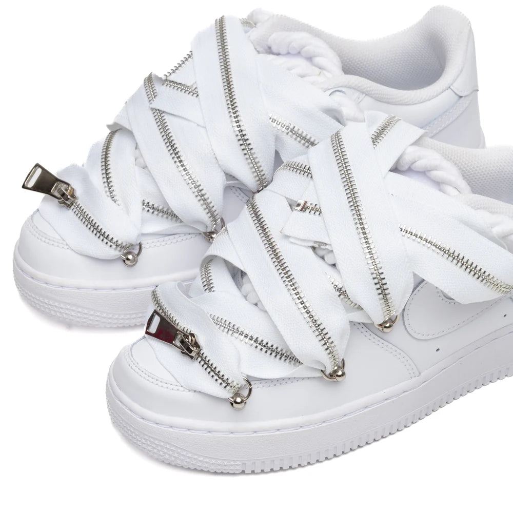 NIKE AIR FORCE ROPE WHITE ZIP WHITE