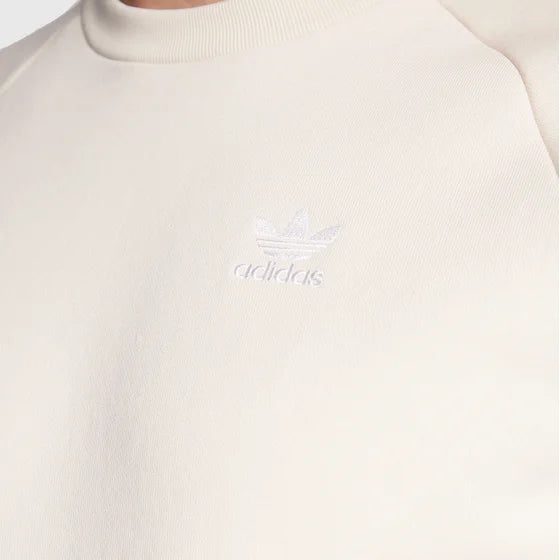 ADIDAS FELPA GIROCOLLO BEIGE