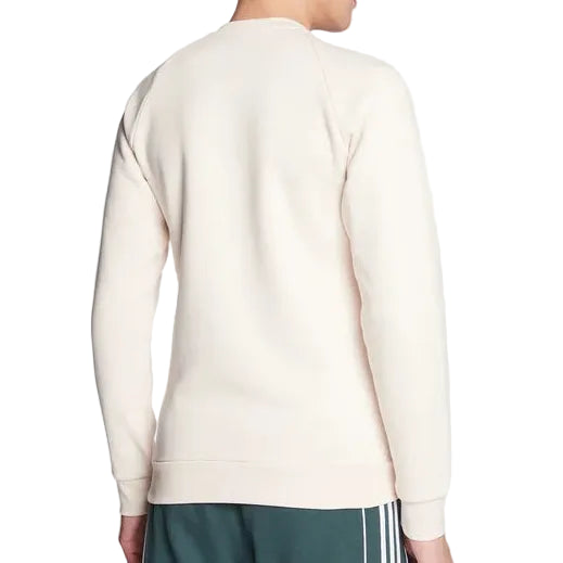 ADIDAS FELPA GIROCOLLO BEIGE