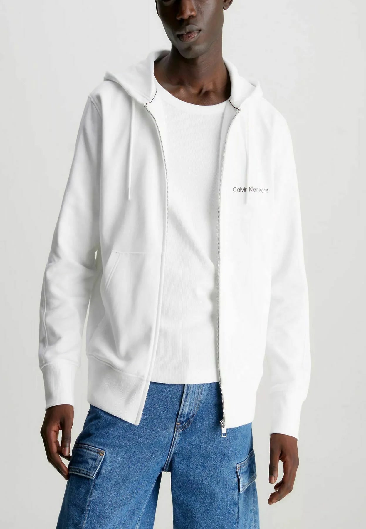Calvin Klein Jeans Felpa Con Zip