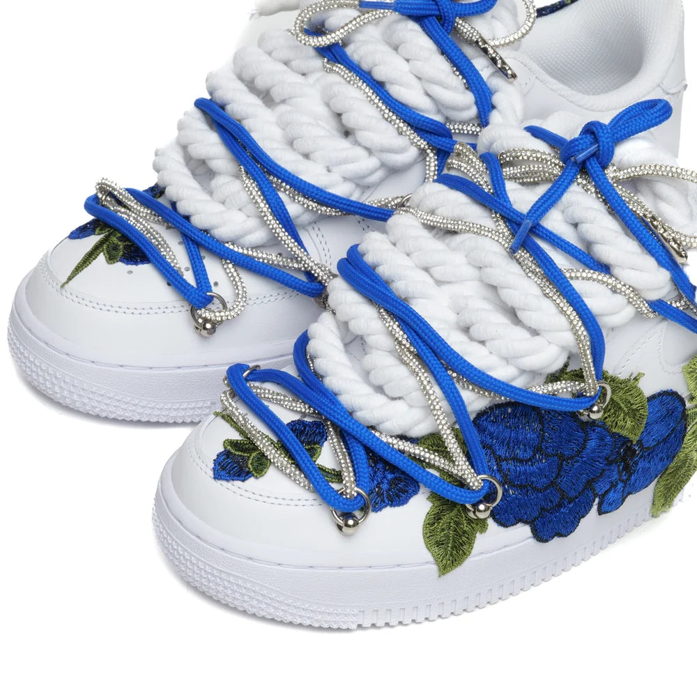 NIKE AIR FORCE BLUE ROSES