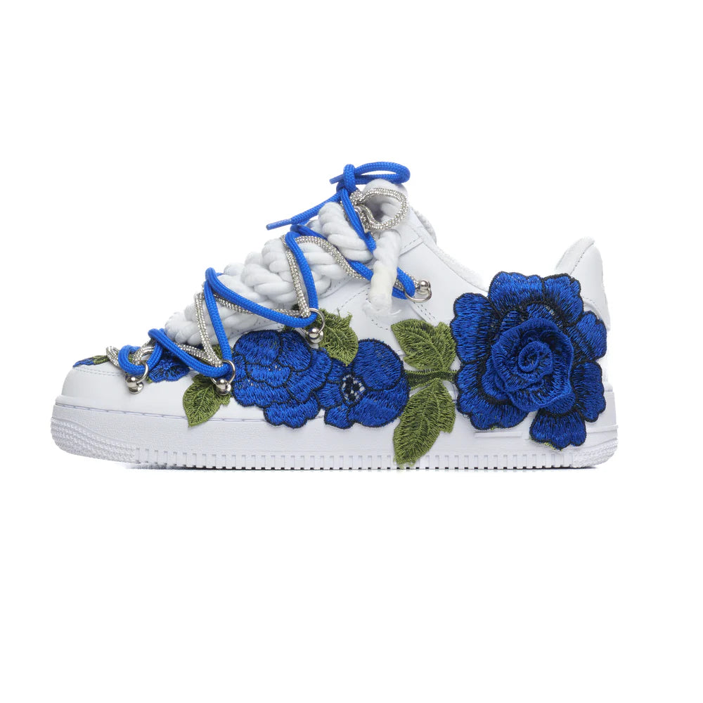 NIKE AIR FORCE BLUE ROSES