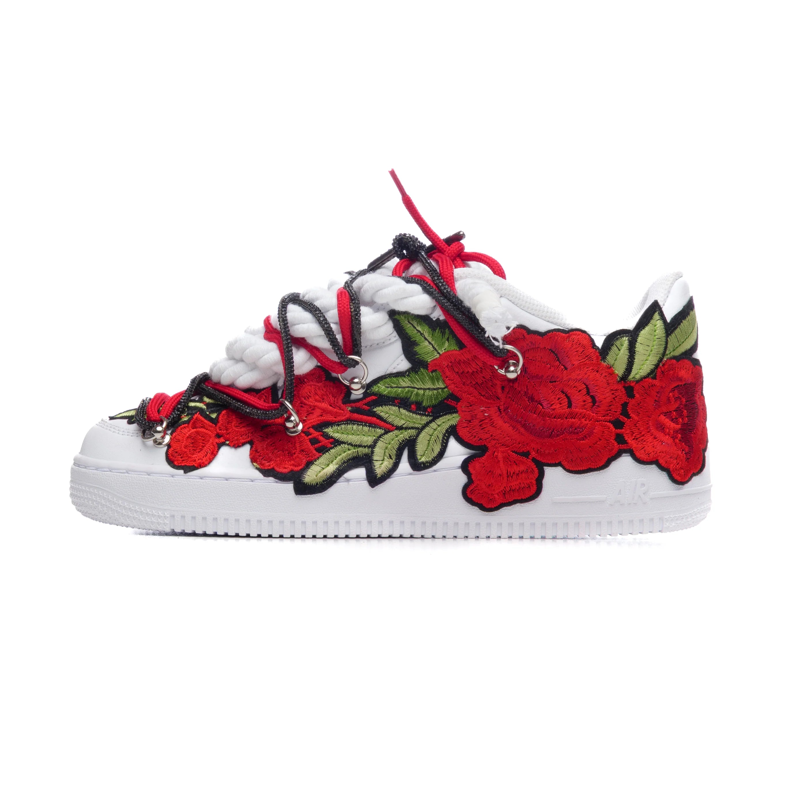 NIKE AIR FORCE 1 RED ROSES