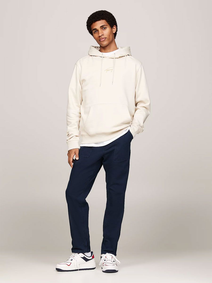 Tommy Jeans Gold Signature Hoodie Felpa
