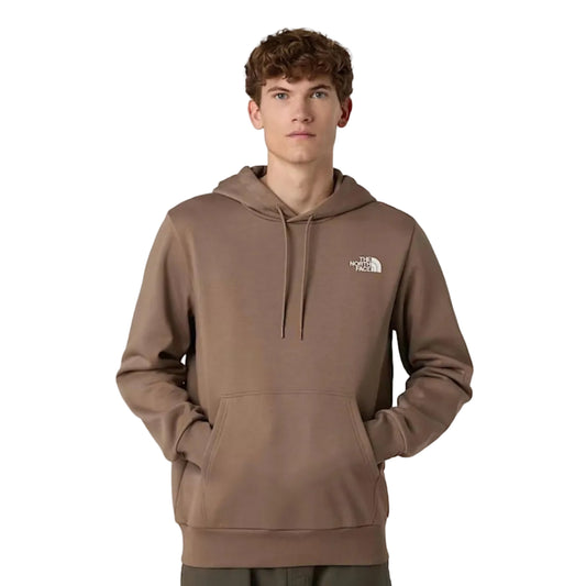 THE NORTH FACE FELPA CON CAP BROWN