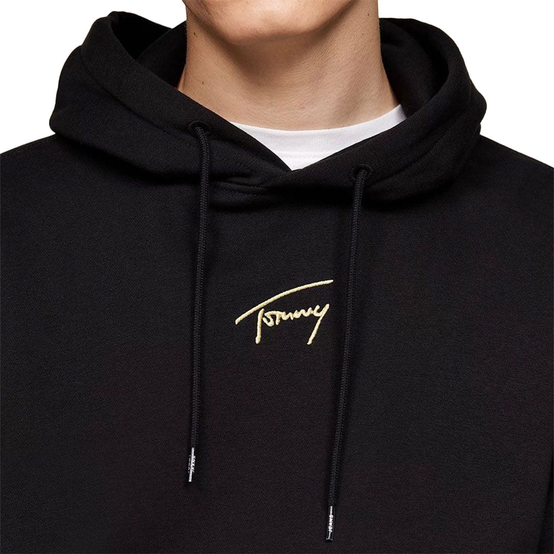 Tommy Jeans Gold Signature Hoodie Felpa