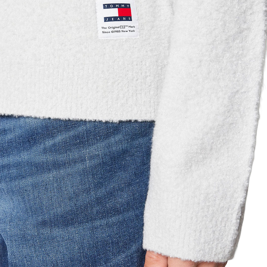 Tommy Jeans Slim Boucle Varsity Sweater Maglione