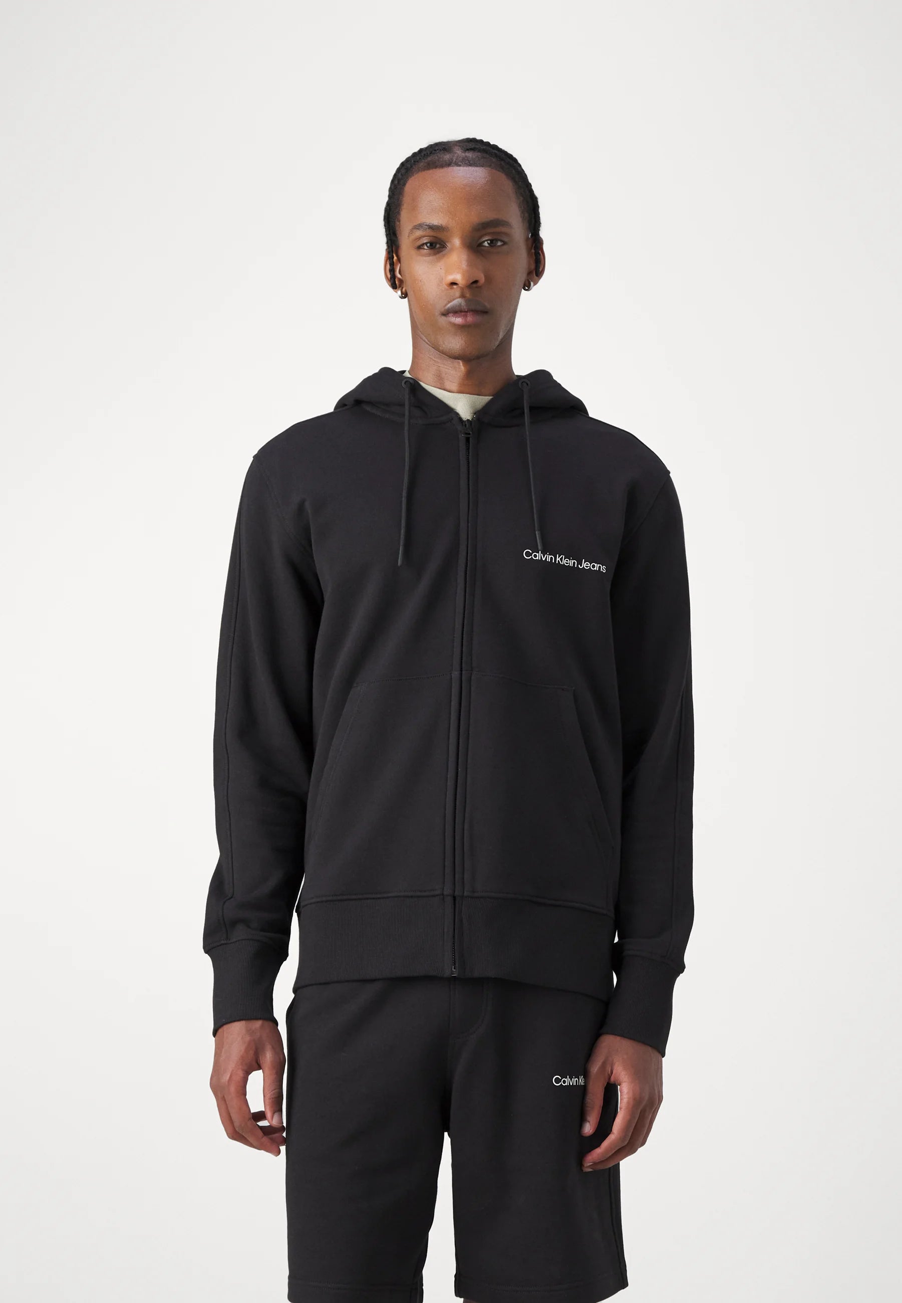 Calvin Klein Jeans Felpa Con Zip