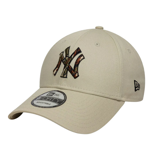 New Era cappello crema con logo militare