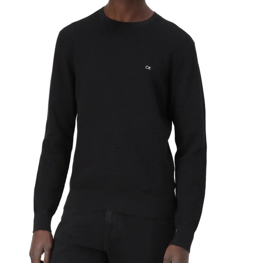 Calvin Klein Waffle Structure Maglione