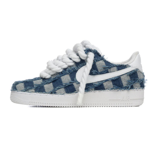 NIKE AIR FORCE ROPE DENIM MOOD 2
