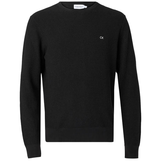 Calvin Klein Waffle Structure Maglione