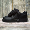NIKE AIR FORCE ROPE LACES BLACK