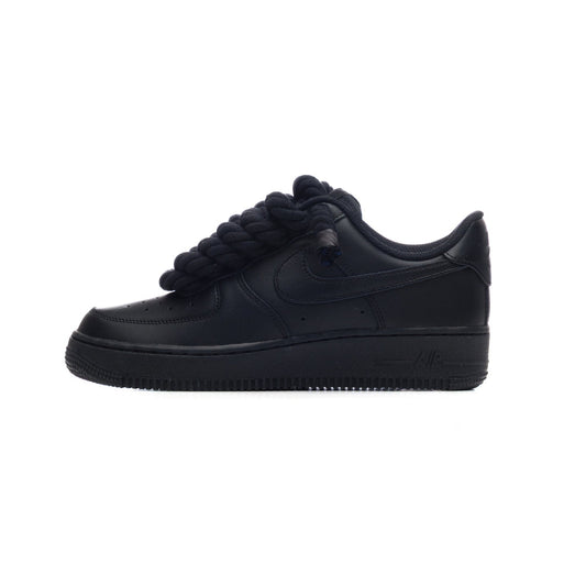 NIKE AIR FORCE 1 ROPE LACES BLACK