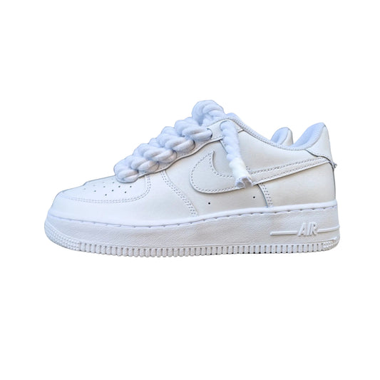 Nike Air Force 1 Rope laces white