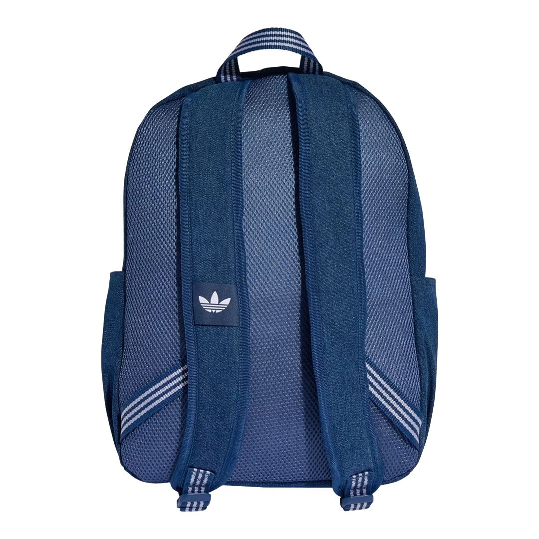 Adidas originals zaino jeans logo metallic