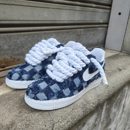 NIKE AIR FORCE ROPE DENIM  MOOD 2