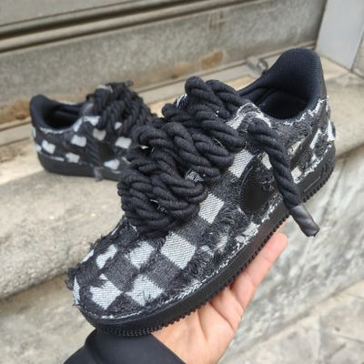 NIKE AIR FORCE ROPE DENIM MOOD 4