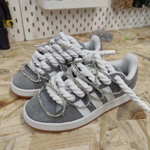 ADIDAS CAMPUS ROPE SWAROVSKI SILVER