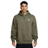 Nike felpa con cappuccio verde militare
