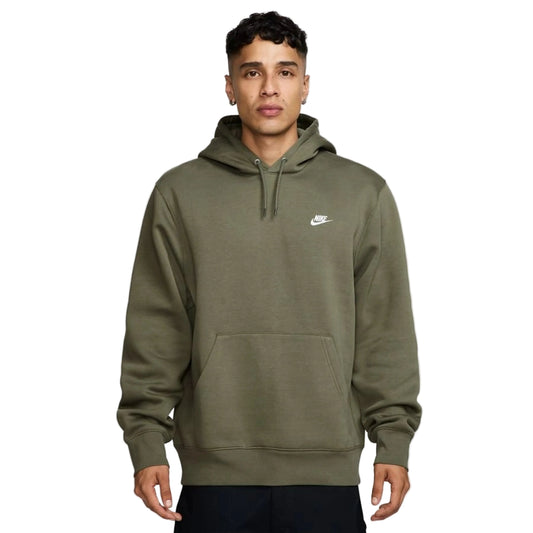 Nike felpa con cappuccio verde militare