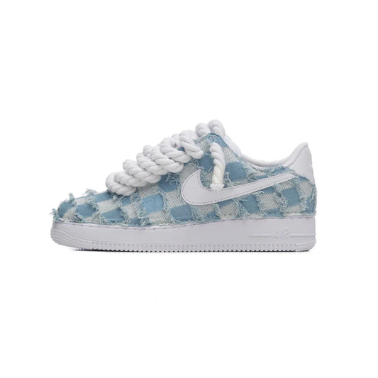 NIKE AIR FORCE ROPE DENIM MOOD 1