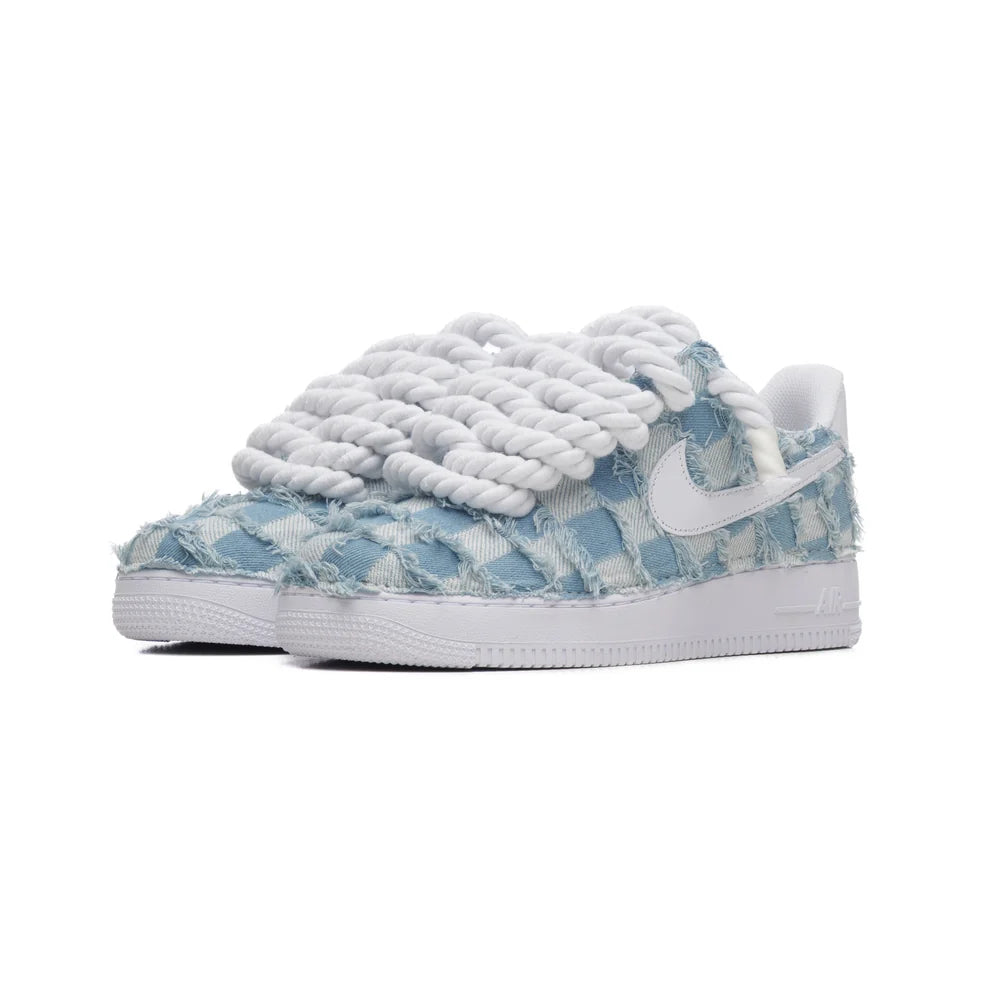 NIKE AIR FORCE ROPE DENIM MOOD 1