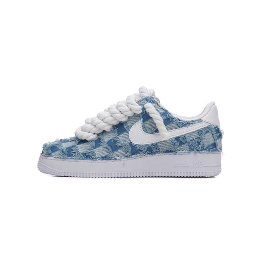 NIKE AIR FORCE ROPE DENIM MOOD 3