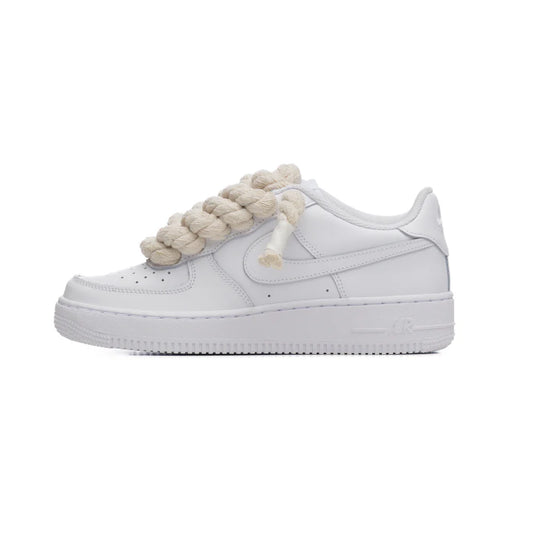 NIKE AIR FORCE 1 ROPE LACES BEIGE
