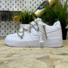 NIKE AIR FORCE TRIPLE SWAROVSKI GOLD