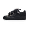 NIKE AIR FORCE ROPE LACES TRIPLE BLACK SWAROVSKI