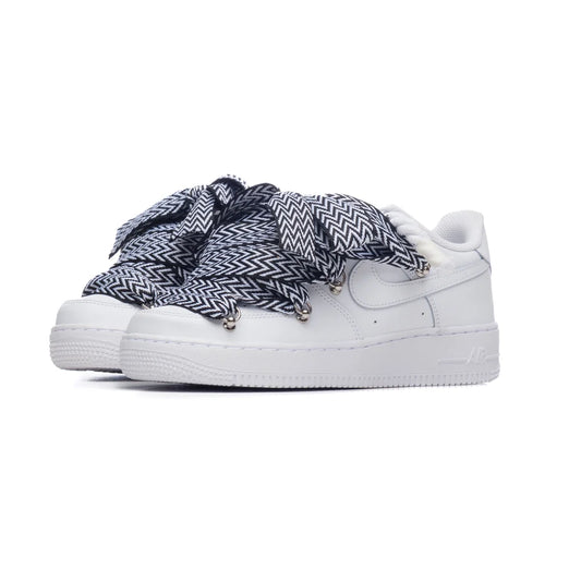NIKE AIR FORCE ROPE LACES TRIPLE MOOD LANVIN BLACK
