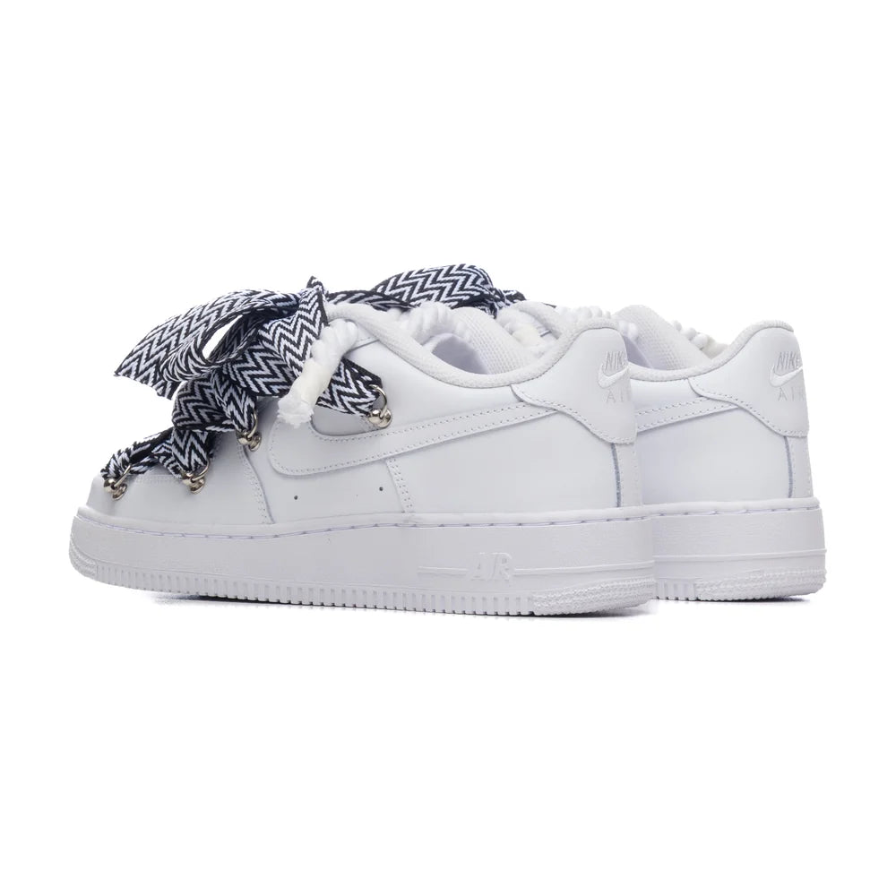 NIKE AIR FORCE ROPE LACES TRIPLE MOOD LANVIN BLACK