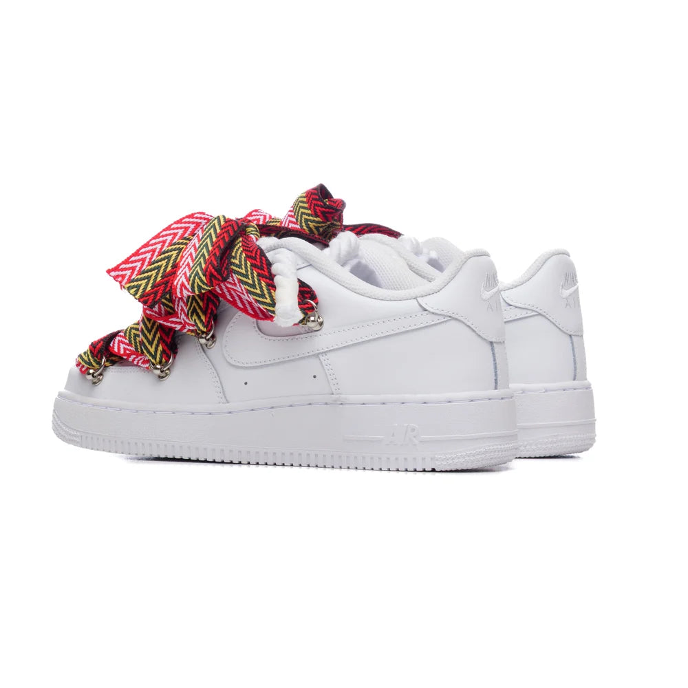 NIKE AIR FORCE ROPE TRIPLE MOOD LANVIN RED