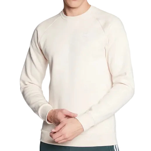 ADIDAS FELPA GIROCOLLO BEIGE